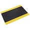 Crown Matting Technologies Antifatigue Mat, 60' L x 3' W, 3/8" Thickness, PVC Foam, Black/Yellow SER3836YB - alternate 1